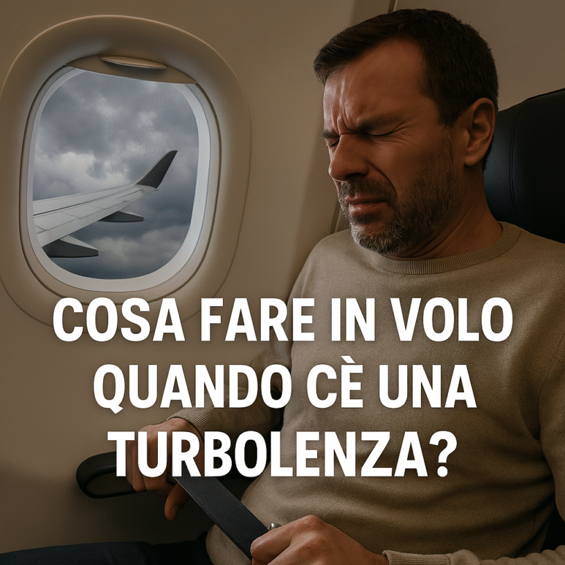 cosa fare durante una turbolenza