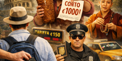Le truffe turistiche più diffuse al mondo: dal trucco degli escrementi di uccello ai kebab da mille euro