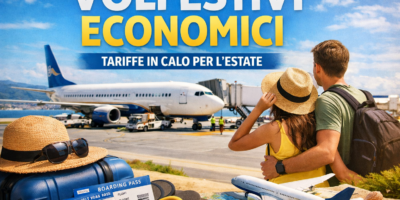 Estate 2026: tariffe dei voli in calo su molte rotte europee