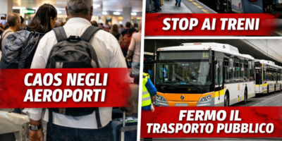 Scioperi luglio 2026: disagi in tutta Italia