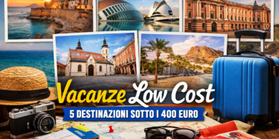 Vacanze estive ad agosto con meno di 400 euro: 5 viaggi low cost da Alghero ad Alicante