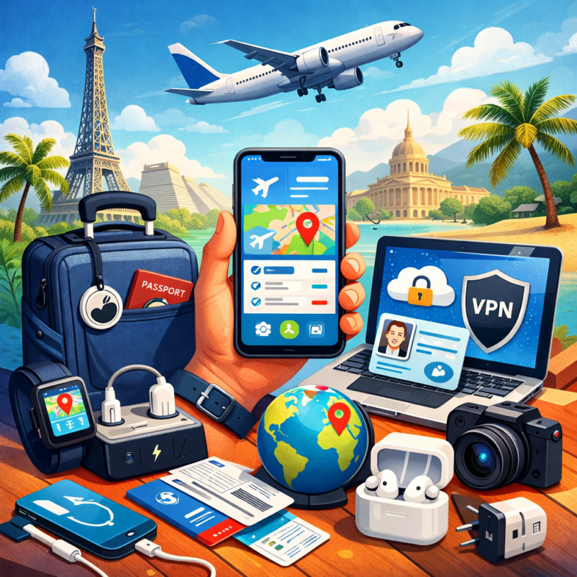 Viaggiare Senza Stress: 7 Consigli Tech Intelligenti per Rendere il Tuo Viaggio Più Semplice