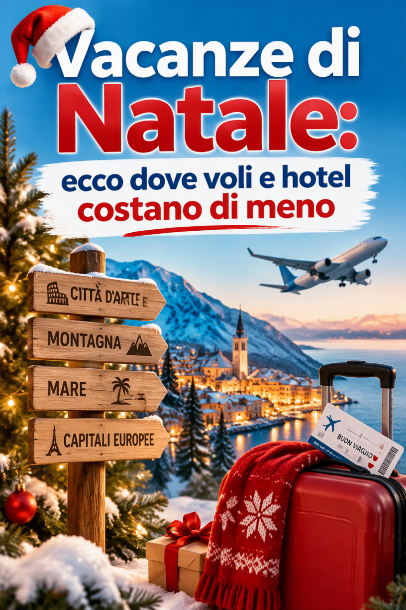 Voli convenienti, hotel più economici e atmosfere da sogno: ecco le destinazioni europee che permettono di vivere la magia del Natale senza svuotare il portafoglio.